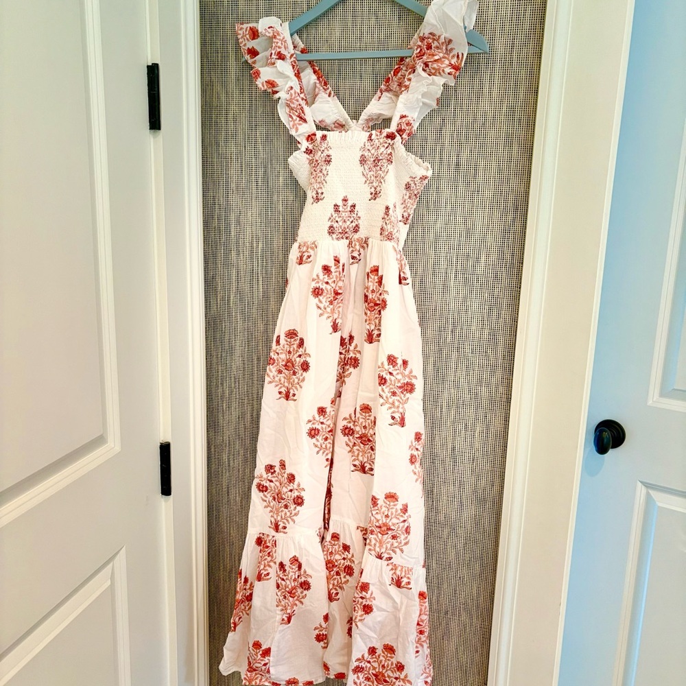 Marea Sasco Dress — Beach Rose Gardenia / Size S — Like New